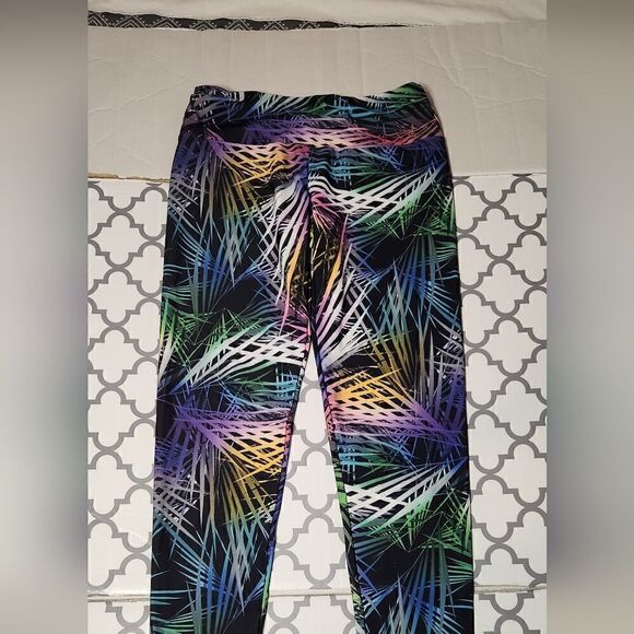 Onzie Multicolor Print Yoga Pants Size XS - Picture 3 of 10